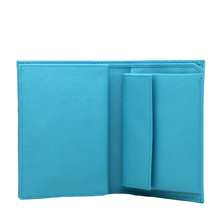 Prada Saffiano Leather French Wallet with Inner Flap- Voyage