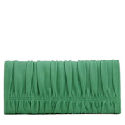 Prada Nappa Gauffre Leather Long Fold Wallet- Pink