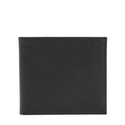 Prada 2M0513 Men's Saffiano Leather Bifold Wallet- Black