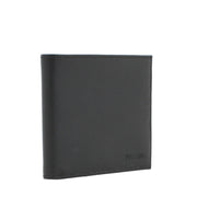 Prada 2M0738 Men's Saffiano Leather Bifold Wallet with Coin Pouch- Anthracite
