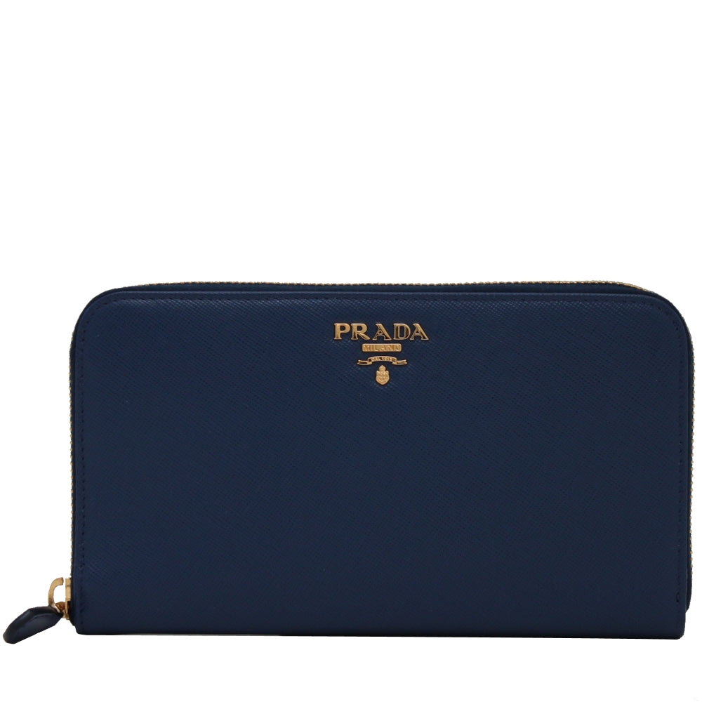 小物 1M0506 SAFFIANO Prada Peonia Saffiano Vernice Leather Bow Zip Wallet 1M0506