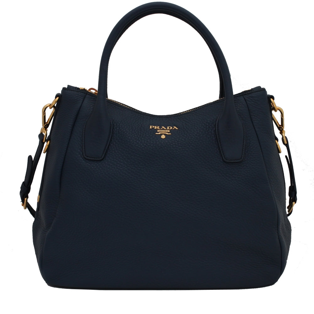 Prada BR4992 Vitello Daino Leather Convertible Bag – PinkOrchard.com