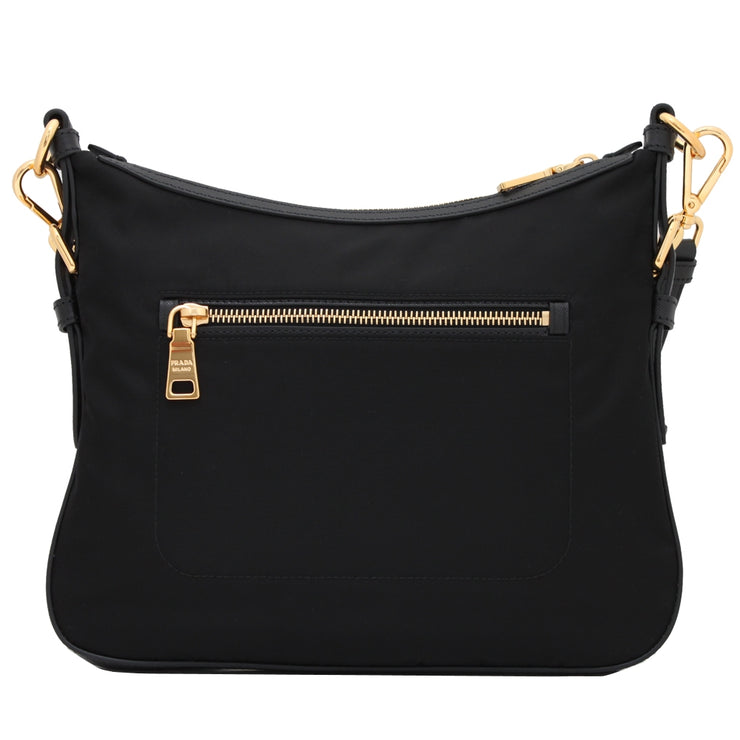 Prada BT0706 Tessuto Nylon Sling Bag- Blue
