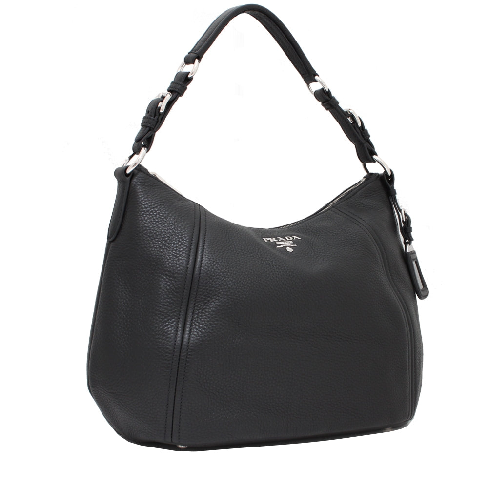 Prada BR5096 Vitello Phenix Leather Hobo Bag – PinkOrchard.com
