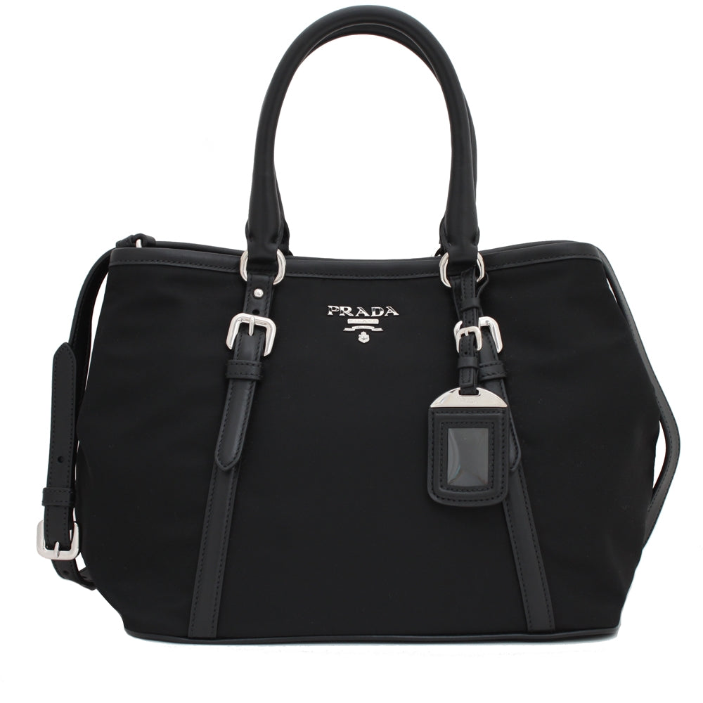 Prada BN1841 Tessuto Nylon Convertible Satchel Bag – PinkOrchard.com