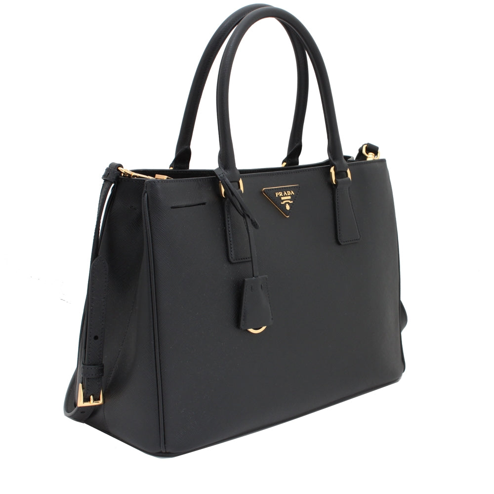 Prada 1BA874 Saffiano Lux Convertible Tote Bag – PinkOrchard.com