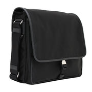 Prada 2VD166 Tessuto Nylon Messenger Bag with Flap
