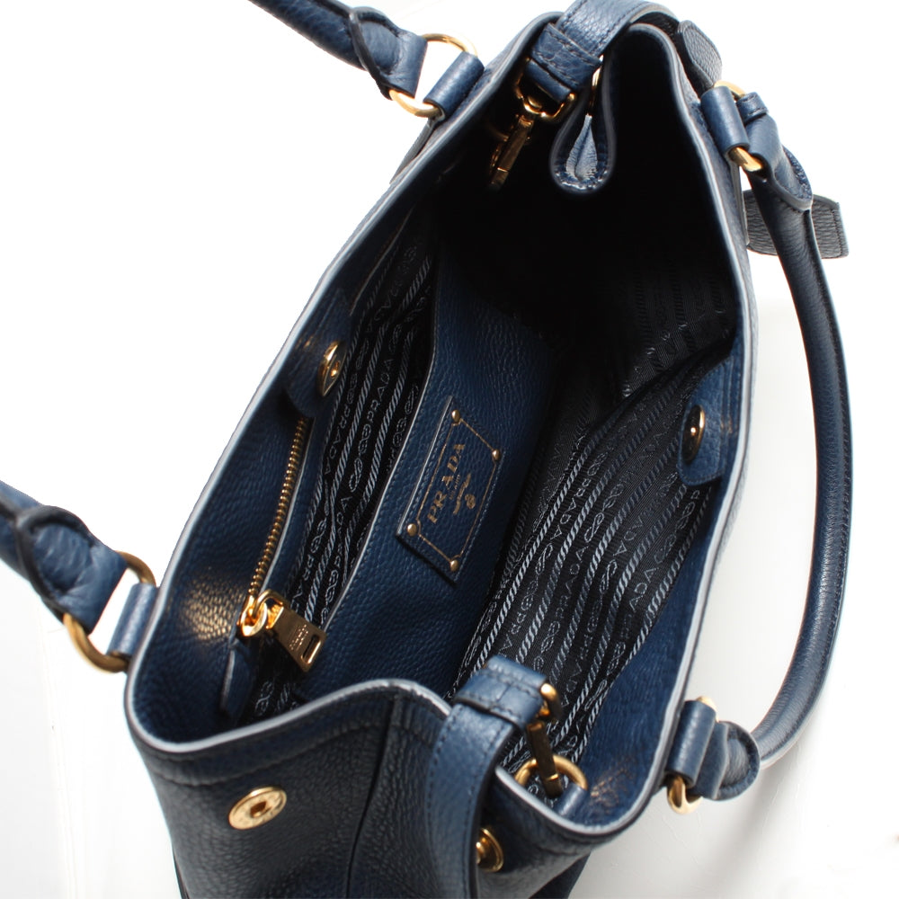 Prada 1BC534 Vitello Daino Leather Convertible Bag – PinkOrchard.com