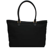 Prada 1BG158 Tessuto Nylon Tote Bag- Black