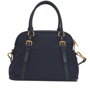 Prada 1BB013 Tessuto Nylon Convertible Satchel Bag- Baltico