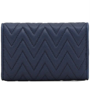 Miu Miu 5PG222 Nappa Impunture Leather Key Holder- Bluette