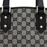 Gucci GG Jaquard Joliquer Mini Tote Bag- Grey