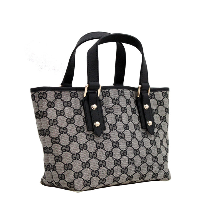 Gucci GG Jaquard Joliquer Mini Tote Bag- Grey