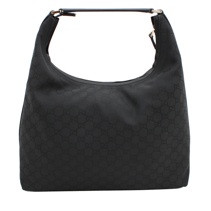 Gucci GG Nylon Hobo Handbag