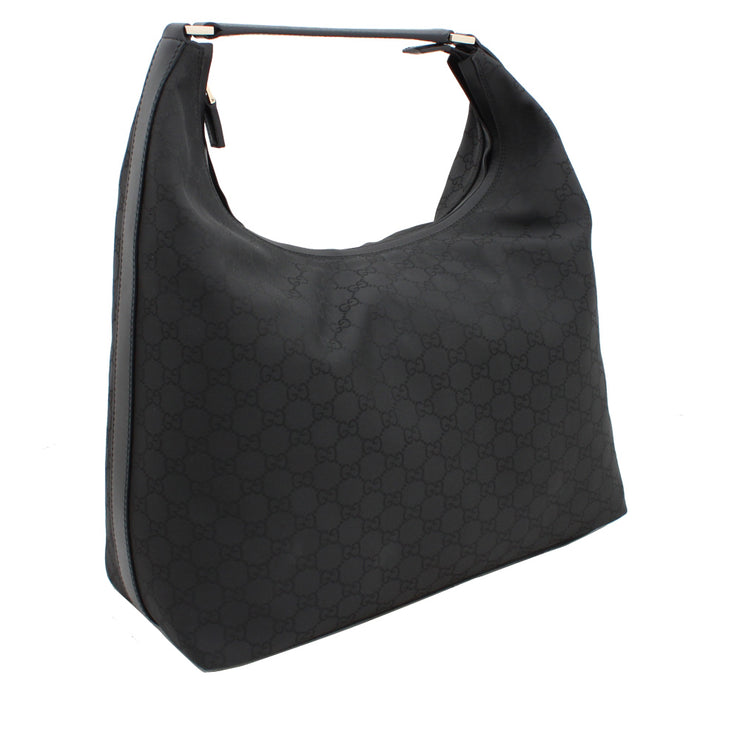 Gucci GG Nylon Hobo Handbag