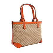 Gucci Diamante Plus Craft Small Tote with Detachable Pouch- Beige-Orange