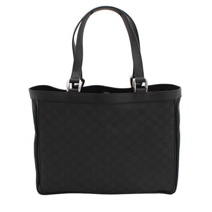 Gucci GG Nylon Double Pocket Square Tote Bag