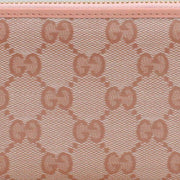Gucci GG Crystal L-Shaped Zip Around Continental Wallet