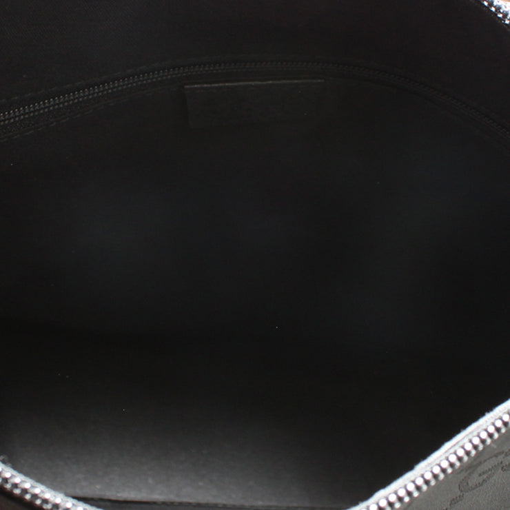 Gucci GG Nylon Joliquer Hobo Bag- Black