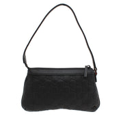 Gucci Small Guccisima Leather Evening Bag- Black