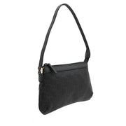 Gucci Small Guccisima Leather Evening Bag- Black