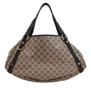 Gucci GG Crystal Abbey Shoulder Tote Bag