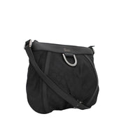Gucci GG Nylon Crossbody Bag- Black