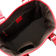 Gucci GG Jacquard Joliquer Mini Tote- Red