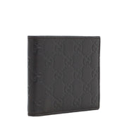 Gucci 260987 Men's GG Guccissima Leather Bi-fold Wallet- Dark Brown