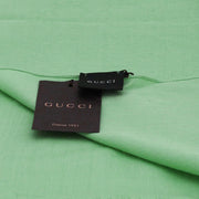 Gucci GG Silk & Wool Slim Scarf- Mint Green
