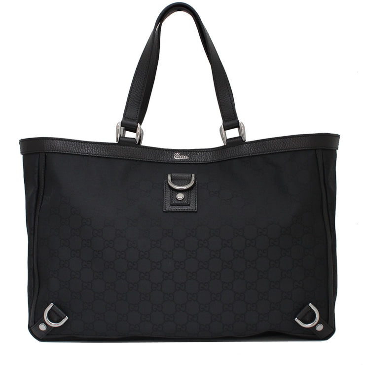 Gucci GG Nylon Abbey Large Tote Bag