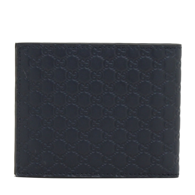Gucci 260987 Microguccissima Signature Leather Men's Wallet- Dark Brown