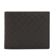 Gucci 260987 Microguccissima Signature Leather Men's Wallet- Dark Brown