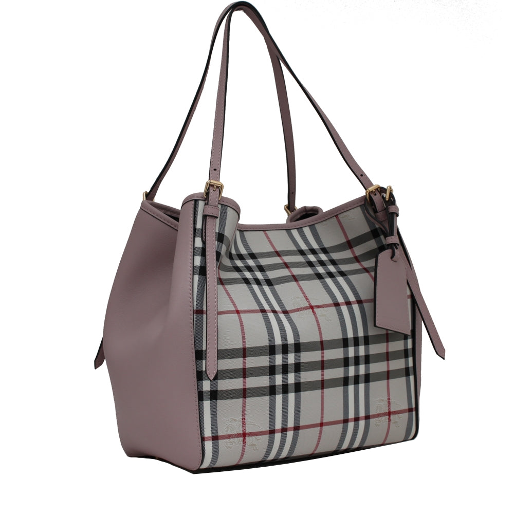 Burberry Haymarket Panels Canterbury Small Tote Bag – PinkOrchard.com