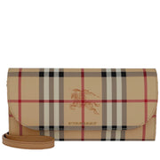 Burberry Haymarket Check Henley Wallet on Chain