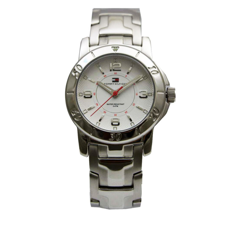 Tommy Hilfiger Ladies' Stainless Steel Watch w White Dial