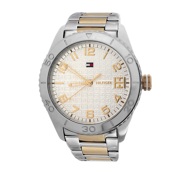 Tommy Hilfiger Ladies' Two-Tone Stainless Steel Watch w Round Dial