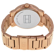 Tommy Hilfiger Watch 1781396- Rose Gold Stainless Steel with Round Dial Ladies Watch