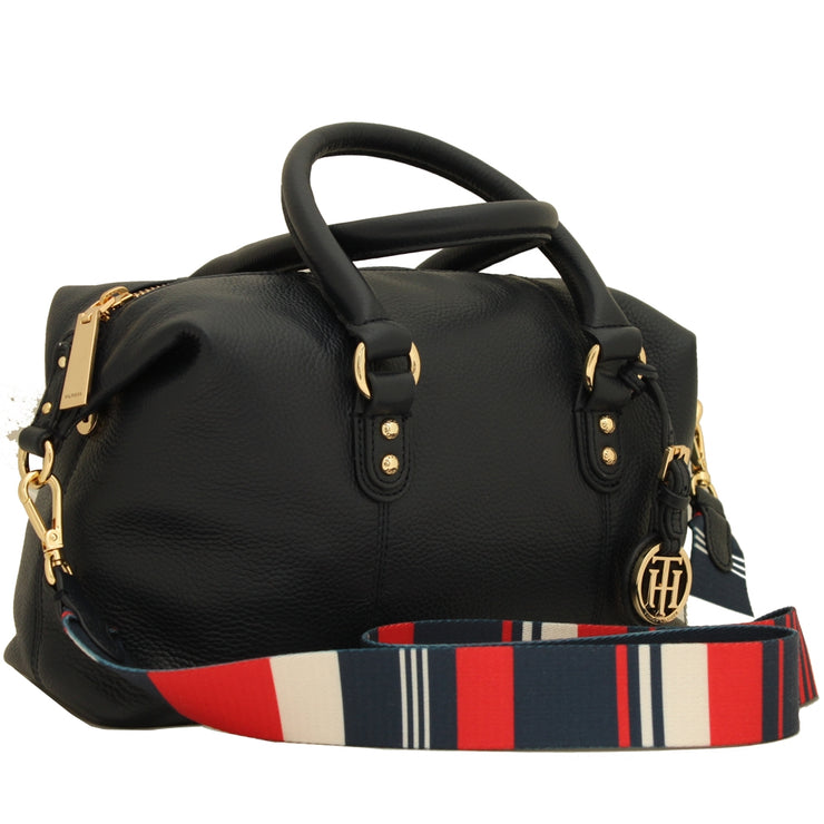 Tommy Hilfiger Addy Small Satchel Bag- Navy