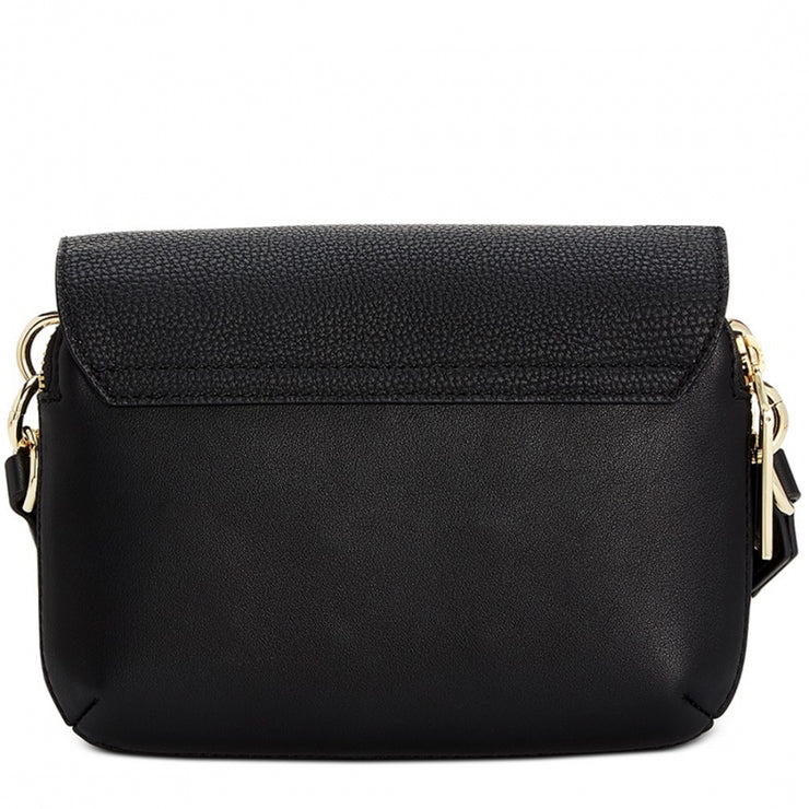 Tommy Hilfiger Shea Flap Crossbody Bag- Black/ Red