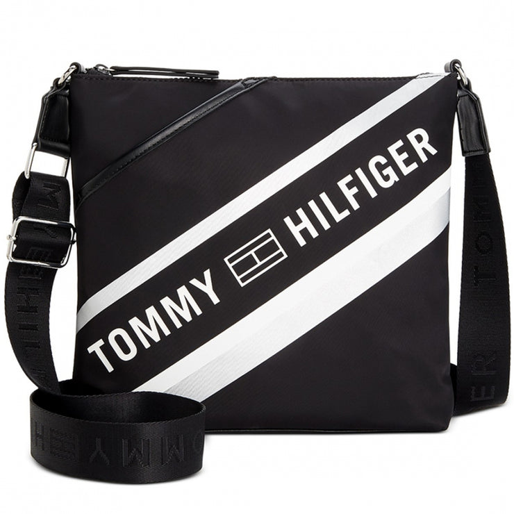 Tommy Hilfiger Skylar Crossbody Bag- Black/ White
