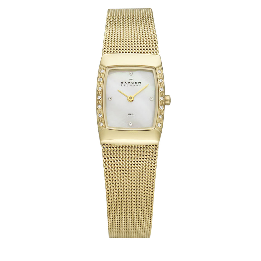 Skagen watch gold sale