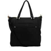 Michael Kors Glimore Leather Large Tote- Black