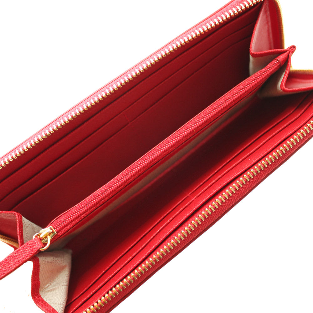 Michael kors striped wallet shop