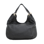 Michael Kors Charm Tassel Large Shoulder Tote Bag- Black