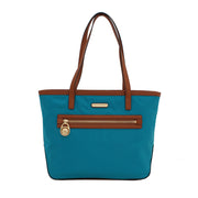 Michael Kors Kempton Nylon Medium Tote Bag- Turquoise