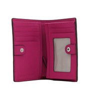 Michael Kors Medium Jet Set Travel Slim Wallet- Raspberry