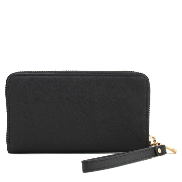 Michael Kors Large Multi-Functional Phone Case- Black