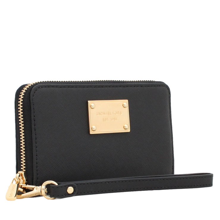 Michael Kors Large Multi-Functional Phone Case- Black