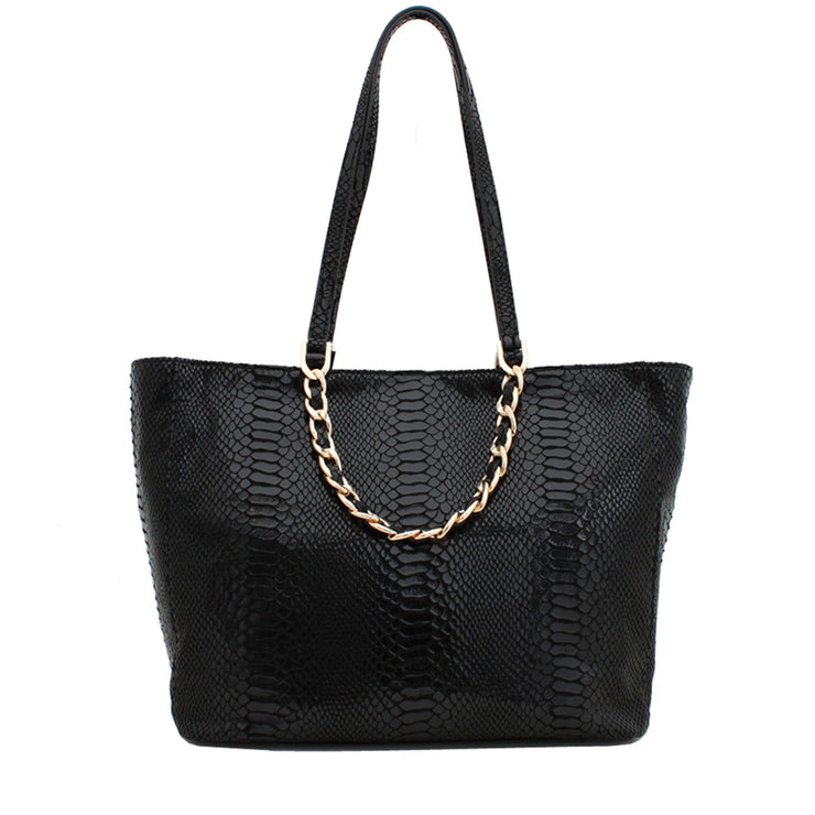 Michael Kors Harper Large East West Tote- Black